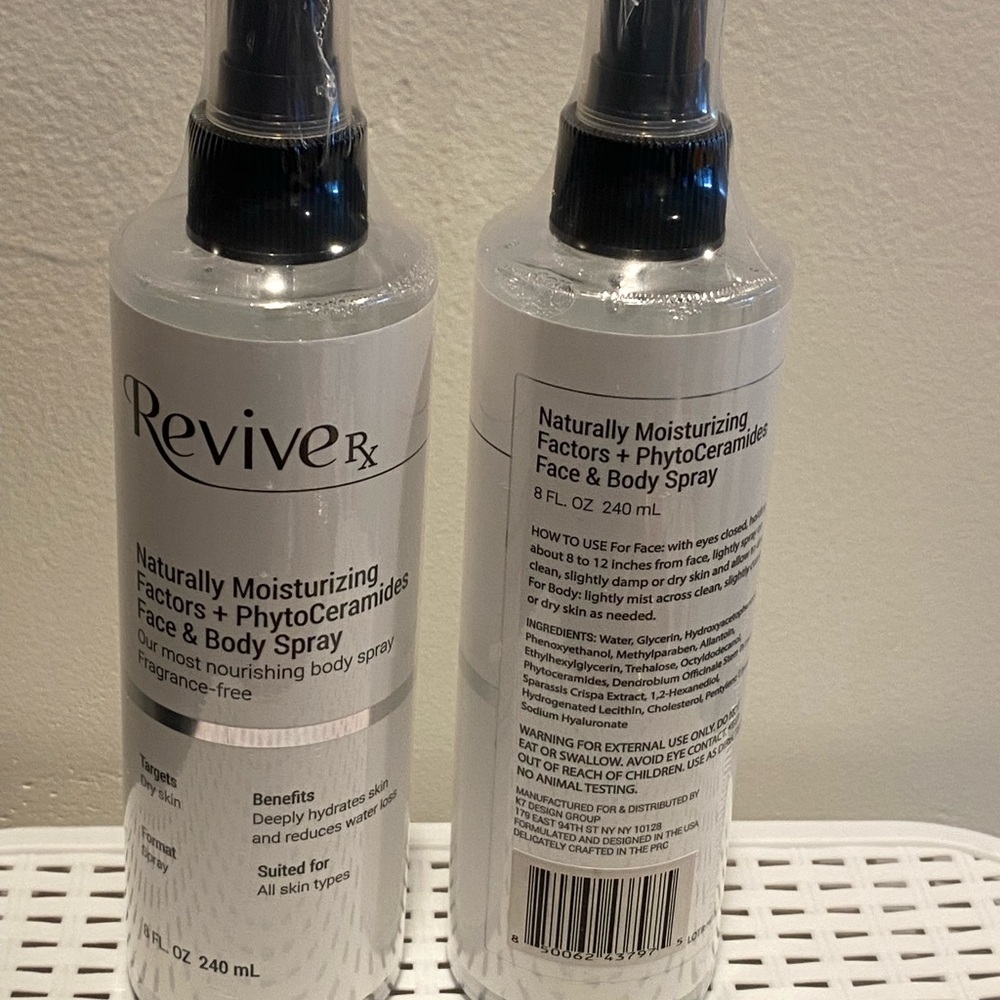 Revive Rx Face & Body Spray Phytoceramides 2 bottles